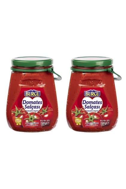Domates Salçası 1500 gr Cam 2 li