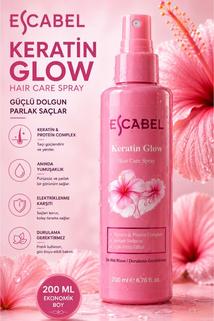 KERATİN GLOW SAÇ SPREYİ