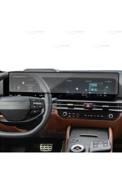 Kia Sportage Compatible 12.3 Inch Navigation 9H Nano Matte Finish Screen Protector 2025-2026