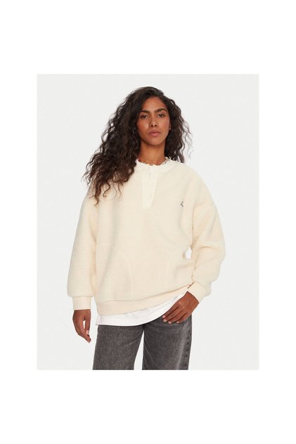 Fleece pentru femei EQWPF03000-WBK0 Crem