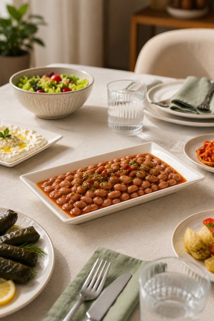 İstanbul Kayık - Dikdörtgen Kayık Seramik Sunum Tabağı - Yemek, Meze, Ara Sıcak, Kahvaltılık, Tatlı ve Servis Tabağı