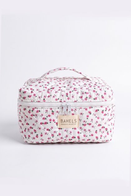 Crispy Flower Travel Makeup Bag