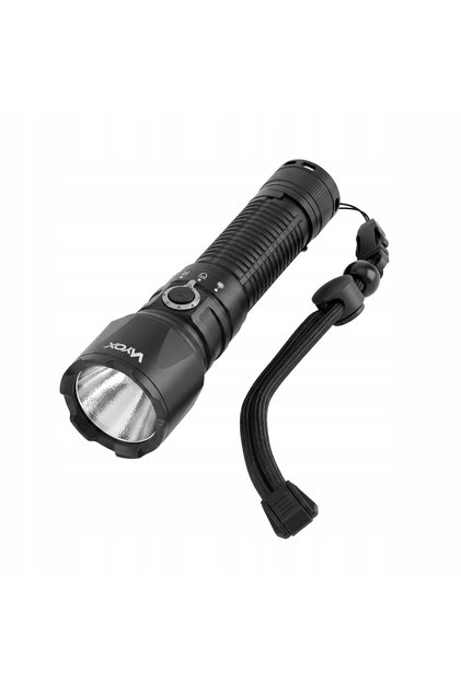 Lanternă tactică LED reîncărcabilă militară cu laser puternic USB PRO VAYOX