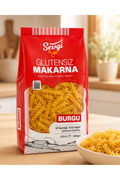 Sevgi Glutensiz Burgu Makarna 400gr