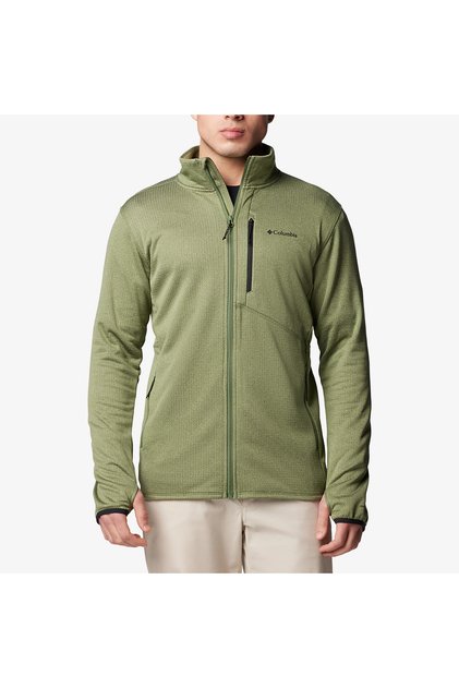 Park View Fleece Erkek Yeşil Outdoor Polar