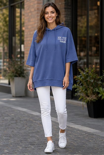 Ladies Hoodie T-Shirt
