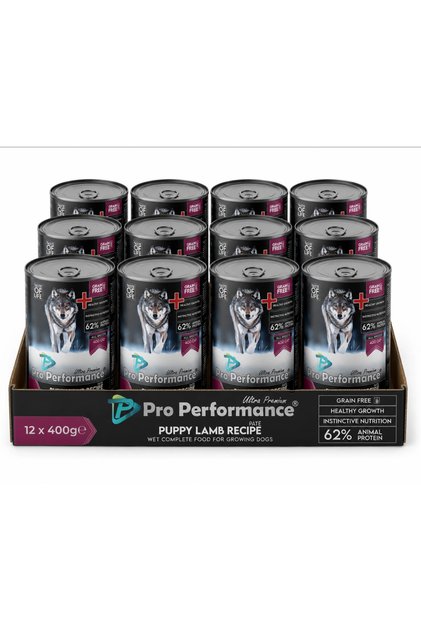 Properformance Yetişkin Köpekler için Kuzulu Pate 400 Gr x12
