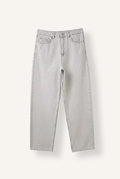 Baggy Fit Regular Waist Wide Leg Jean Trousers I4046Ax26Au