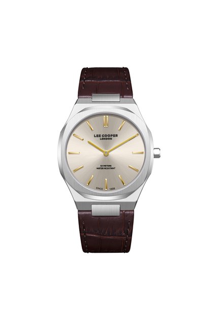 Men's Analog Champagne Dial Watch - LC08336.362