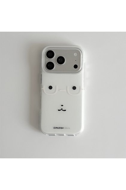 iPhone17 1 Korean Eyeglass Frame Big Head Dog Phone Case For iPhone 17 Air 16 Pro Max 15 14 Plus 13