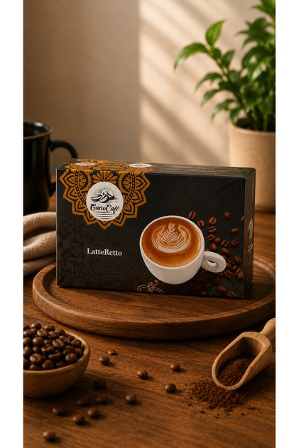 Ganocafé Latteretto Ganoderma Lucidum Extract Latte Coffee Pack