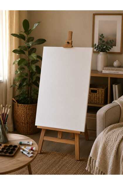 Set 2 pânze albe pentru pictură – 30 × 40 cm și 40 × 50 cm