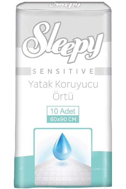 Sensitive Yatak Koruyucu Örtü 60 X 90 cm 10 Adet