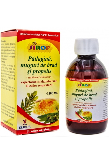 Sirop patlagina brad propolis 200ml