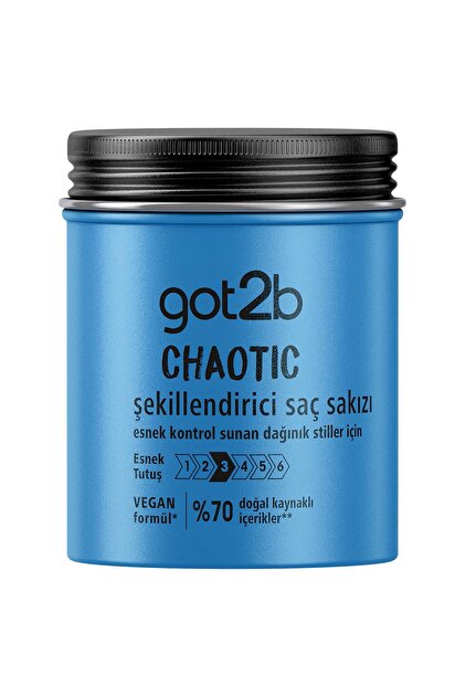 Got2B Chaotic Modelling Saç Şekillendirici Wax Fibre Gum 100ml