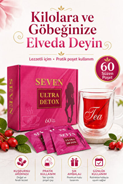Seven Tea Seventea Detox ultra - Fiyatı, Yorumları