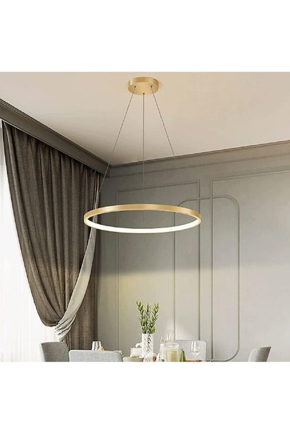 Gold Led Avize Coda 60 cm