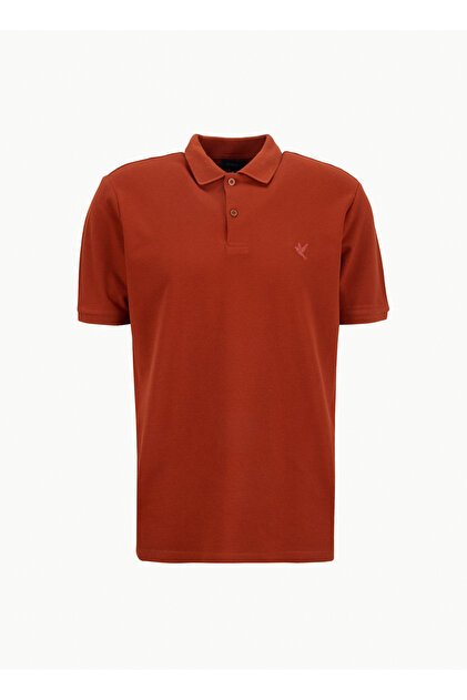 Fabrika Kiremit Erkek Regular Fit Polo T-Shirt NOBRO CEPSIZ NB