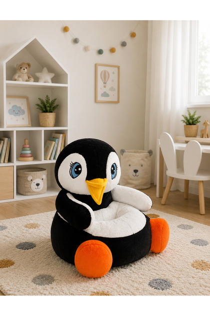 Pandamkee Penguen Peluş Bebek Çocuk Koltuğu (%100 YERLİ) - Fiyatı