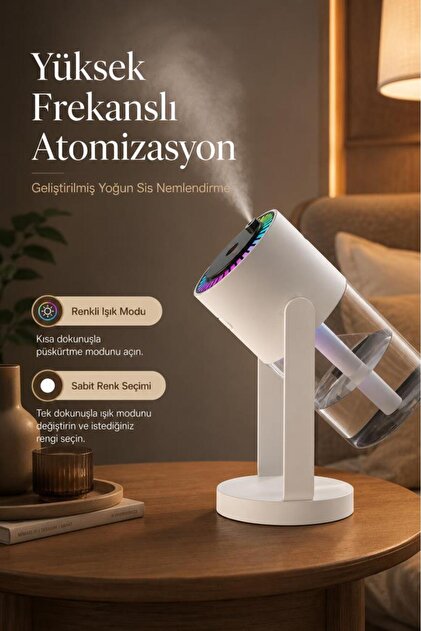 Torima Hava Nemlendiricisi Buhar Makinesi Işıklı Yıldız Projektör