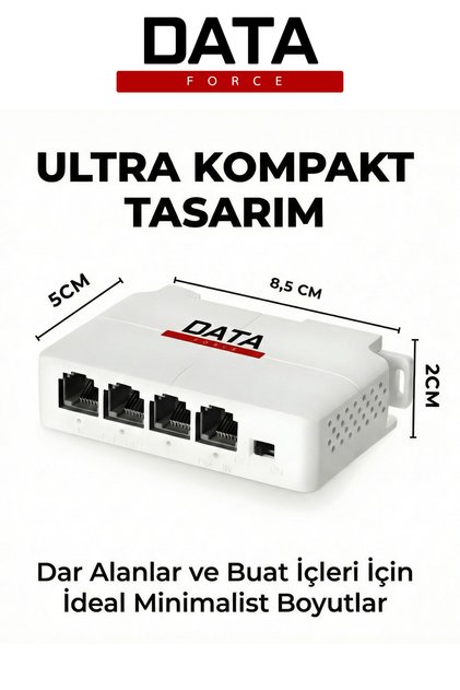 3+1 10/100 POE EXTENDER