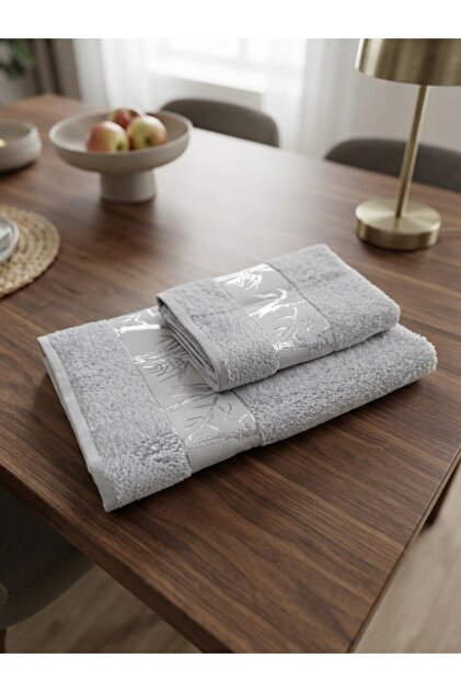 Bamboo Bath Towel Set: 1 Face Towel (50x90 cm) and 1 Bath Towel (90x150 cm)