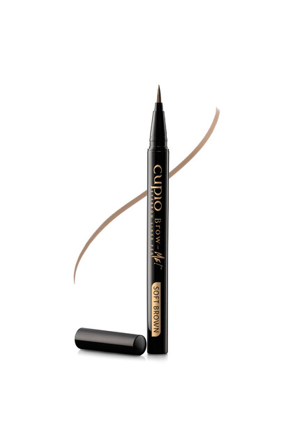 Tus lichid pentru sprancene Cupio Brow-Me! Liner Pen - Soft Brown