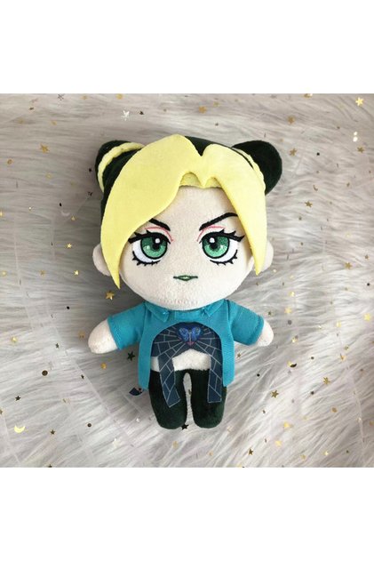 Jolyne Anime Jolyne Cujoh Plush Doll Toy 20cm JoJos Bizarre Adventure Stone Ocean Cute Soft Stuffed