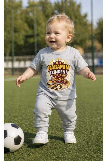 GHAND Babamın İzinden Bebek Tişört kız erkek çocuk unisex t-shirt