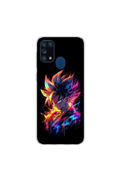 Samsung Galaxy M31 Compatible Anime 5/2 Design Transparent Case