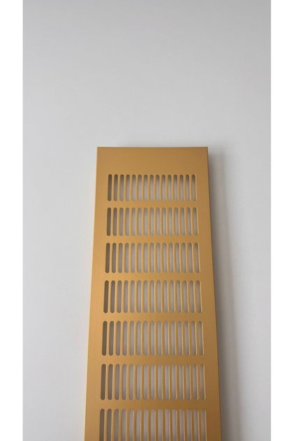 12x50cm Aluminyum Havalandırma Menfezi 120*500mm , Altın
