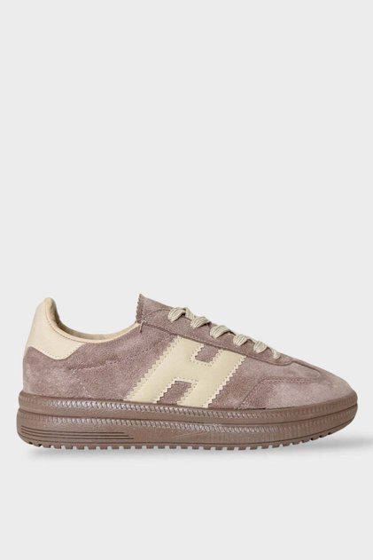 Suede Lace-Up Sneaker Women's Sports Shoes Vi̇zon