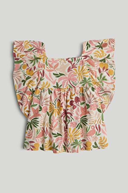Tropical Flower Blouse