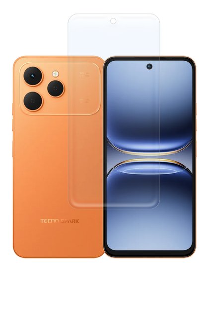 Tecno Spark 40 Uyumlu HD Parlak Nano Ekran Koruyucu 9H Esnek Kırılmaz Koruma