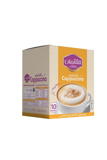 Mohammad Al Samman Instant Cappuccino - 10 Sachets × 25g