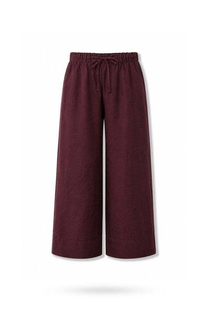 Plum 100% Linen Lino Trousers