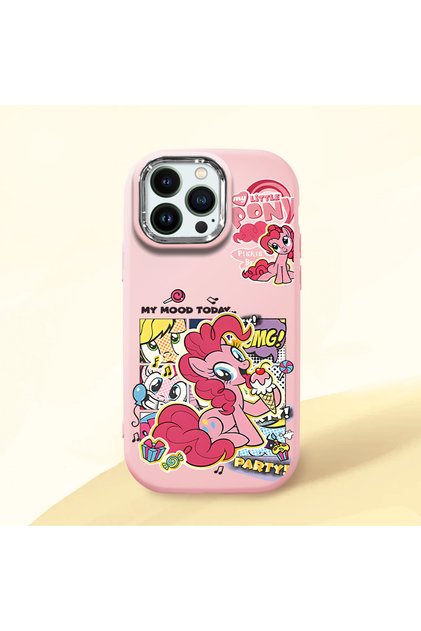 Pink Silicone Case Compatible with iPhone 14 Pro Max with Shock-Absorbing Camera Protections