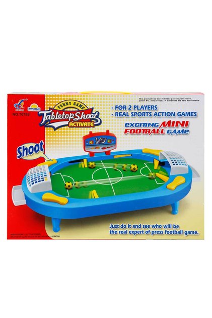 Set mini joc de masă, Tabletop Shoot, Fotbal, 42 x 21 x 13 cm