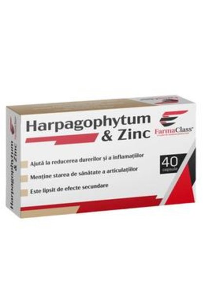 Harpagophytum & Zinc - Class, 40 capsule