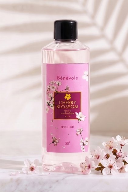 Cherry Blossom 80 Derece Kolonya Serisi 400 ml | Ferahlatıcı ve Kalıcı Koku Çeşitleri