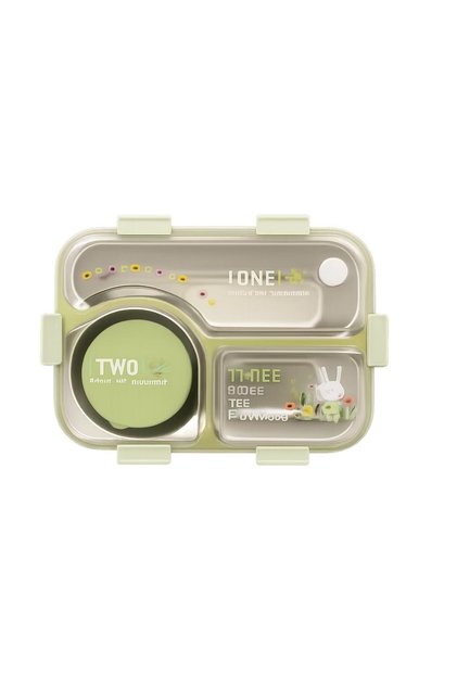 SUS304 Multi-Compartment Stainless Steel Lunch Box