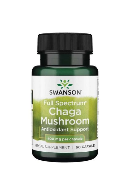 Ciupercă Chaga Spectru Complet 400mg 60 Capsule