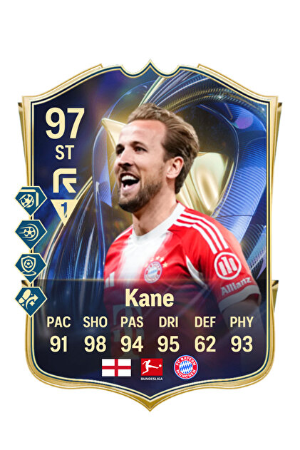 Topps Match Attax CL 24/25 Champions League 2024/2025 SH6 Kylian