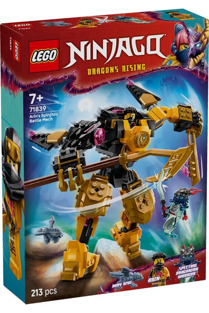 ® Ninjago - Robotul de lupta Spinjitzu al lui Arin (71839)