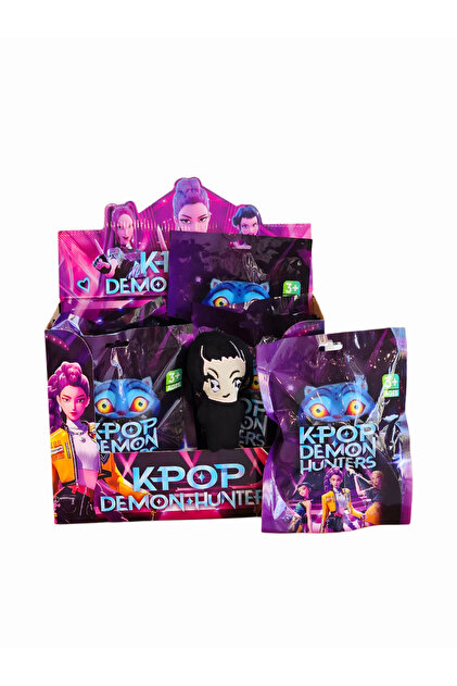 DEK KPop Demon Hunters Peluş Anahtarlık Çanta ve Cüzdan Süsü
