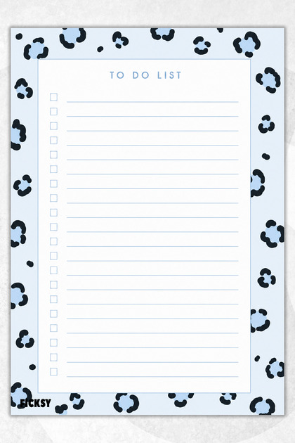 To-Do List - A4 - 30 Pages - to Do List - Checklist - Check List - Planner