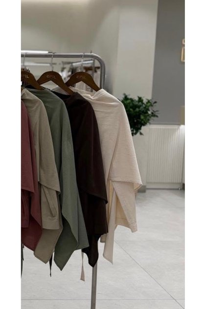 Linen Cape Shirt