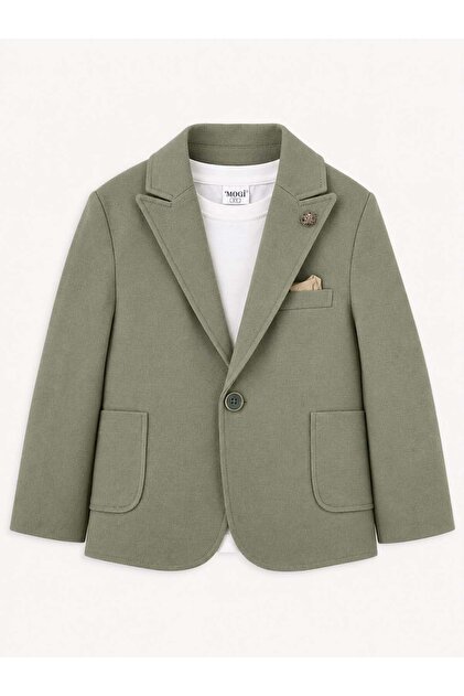 Boy's Suit 8-14 Years Haki