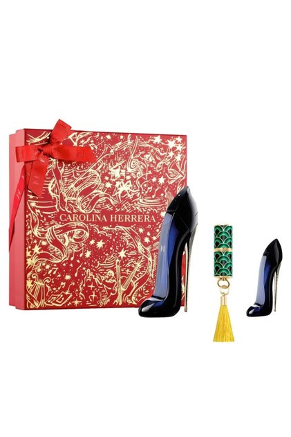 GOOD GIRL GIFT SET EAU DE PARFUM 80ML + MINI EDP 7ML + THE LIPSTICK BLUR MATTE 741