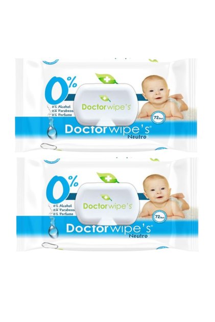 Neutro Baby υγρά μαντηλάκια, 72 τεμάχια, 2 συσκευασίες (για) μπροστινό και πίσω μέρος